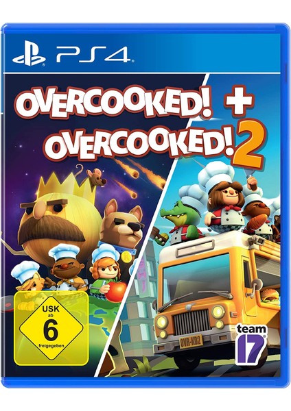 Overcooked! + Overcooked! 2 Ps4 Oyun