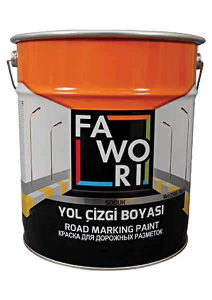 Yol Çizgi Boyası Sarı 20 kg