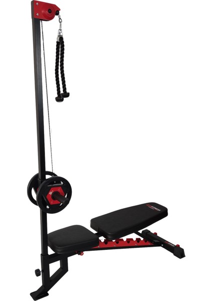 Temfıtness Lat Pulldown Eklentisi (Bench 5000 ile Uyumludur)