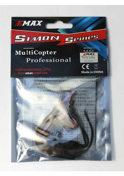 12 A 2s-4s Emax Simon Serisi Esc - 5V/1A Bec