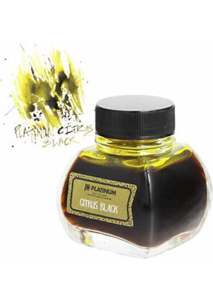 INKK-2000 Classic Şişe Mürekkep Citrus Black 60 ml