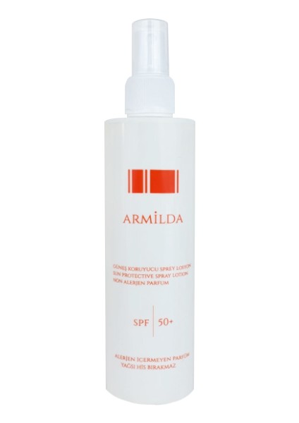 SPF50+ Güneş Koruyucu Sprey Losyon 200 ml