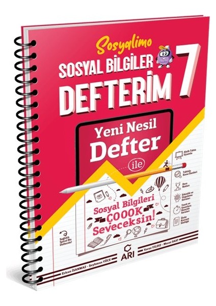 7.Sınıf Soyal Bilgiler Sosyalimo Defterim