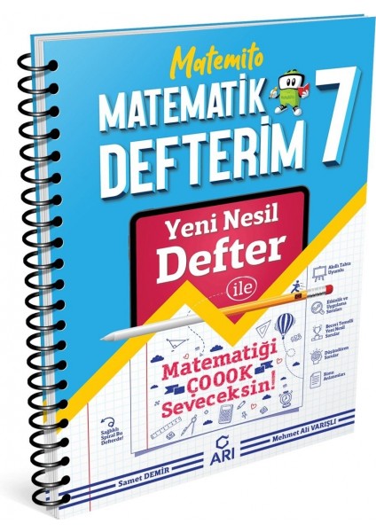 Yayınları 7.Sınıf Matematik Matemito Defterim