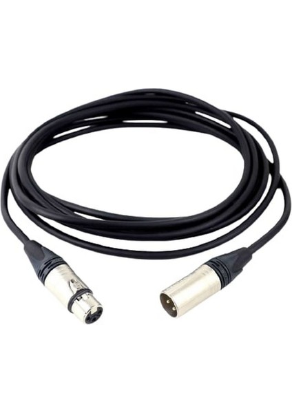 Profesyonel Xlr Erkek-Dişi Mikrofon Kablosu (6 Metre)