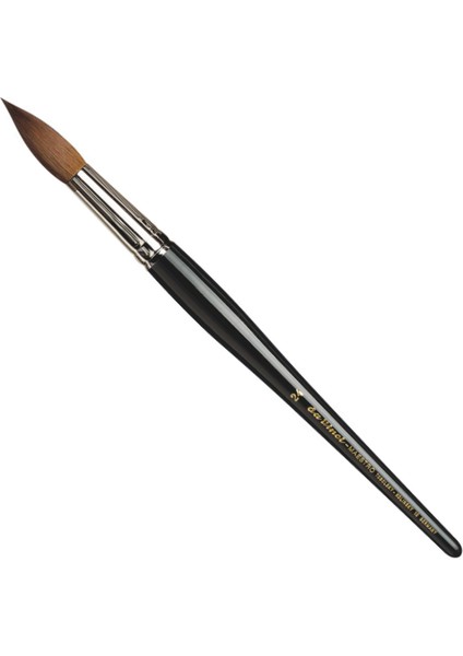 Maestro Seri 10 Kırmızı Samur Kılı Fırça No:24