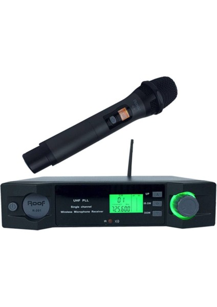R-201 Uhf El Telsiz Mikrofon