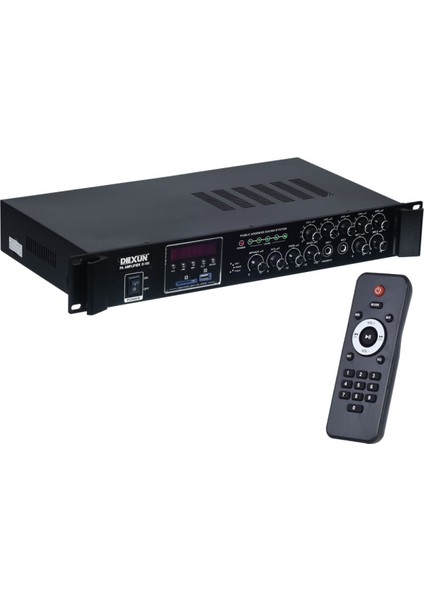 D-100 5 Kanal 120W Mixer Amfi