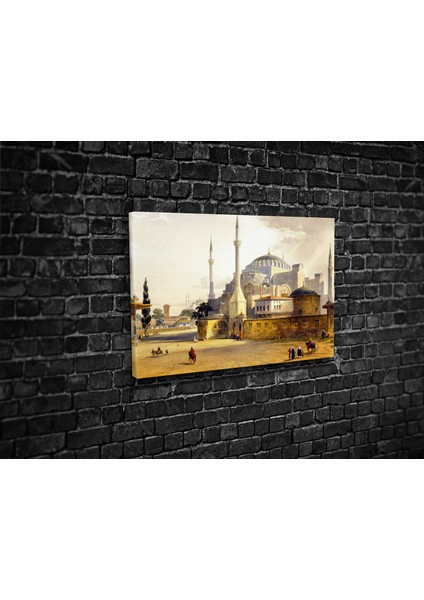 Gaspar Fossati- Hagia Sophia Kanvas Tablo