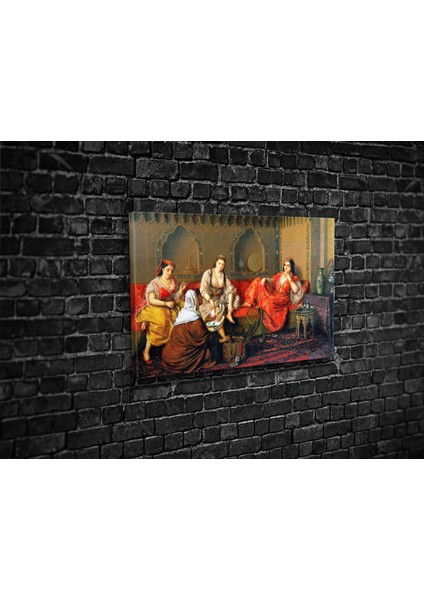 Rudolf Swoboda- Harem Kanvas Tablo modelleri