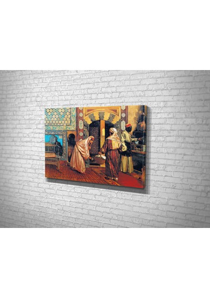 Rudolf Ernst- Hammam Kanvas Tablo