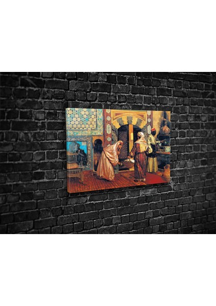 Rudolf Ernst- Hammam Kanvas Tablo modelleri