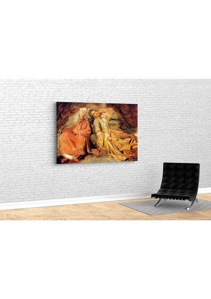 Chasseriau Theodore- Harem Kanvas Tablo modelleri