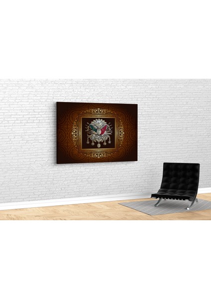 Osmanlı Tuğrası Kanvas Tablo