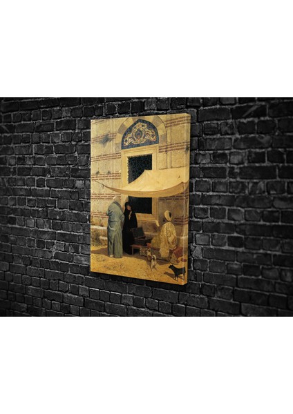 Osman Hamdi- Arzuhalci Kanvas Tablo