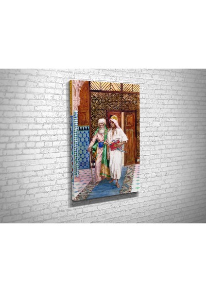 Rudolf Ernst- Returning Home Kanvas Tablo fiyatları