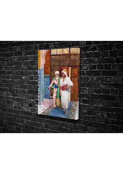 Rudolf Ernst- Returning Home Kanvas Tablo modelleri