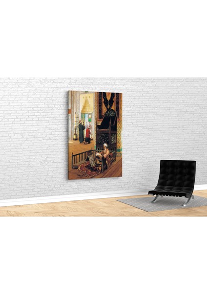 Rudolf Ernst- The Mosque Of Rüstem Pasha Kanvas Tablo