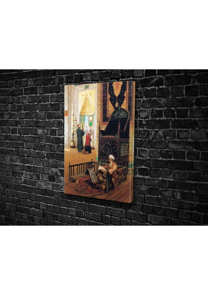 Rudolf Ernst- The Mosque Of Rüstem Pasha Kanvas Tablo fiyatları