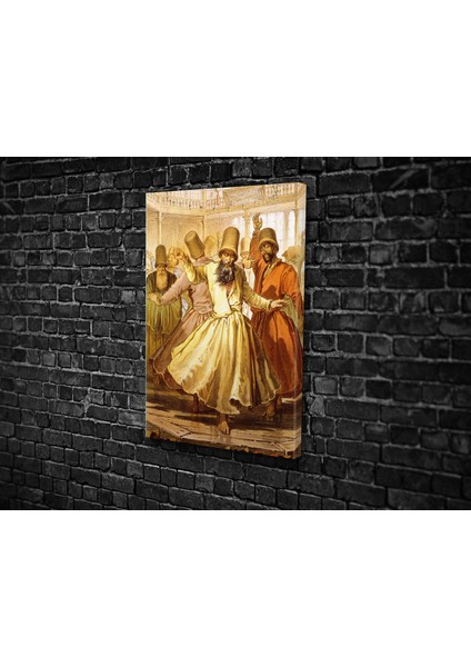 Amedeo Preziosi- Sufi Whirling Kanvas Tablo fiyatları