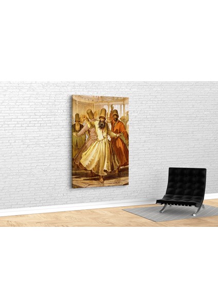 Amedeo Preziosi- Sufi Whirling Kanvas Tablo modelleri