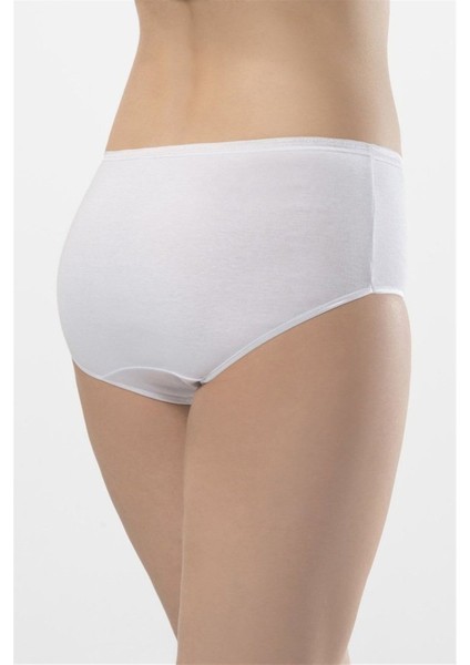 Kadın Beyaz 2'li Abiye Ribana Bikini Külot 234 fiyatları