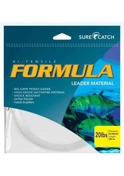 Hi-Tensile Leader Misina 50 mt