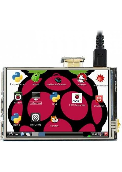 3.5 Inch HDMI Resistive Dokunmatik LCD - 480X320 (C)