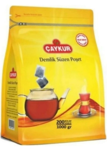 Demlik Süzen Poşet Çay 5 gr 200'LÜ