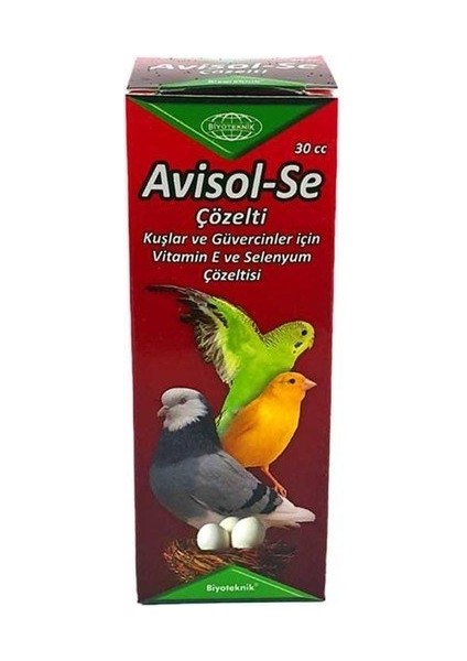 Güvercin E - H Vitamini Ve Selenyum Avisol - Se