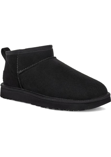 Siyah Kadın Bot 1116109 Ugg W Classic Ultra Mini Black (Siyah)