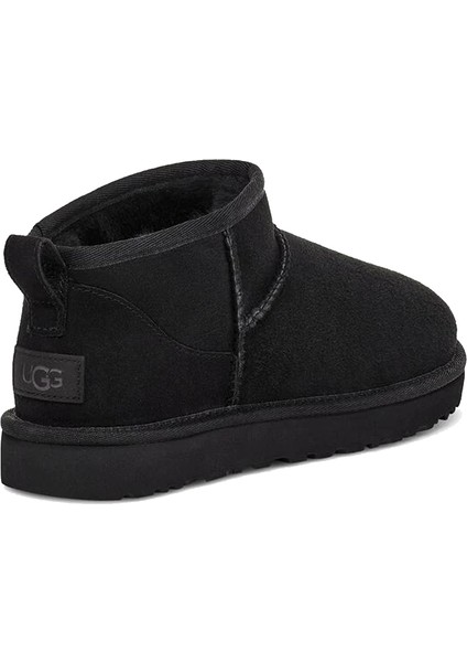 Siyah Kadın Bot 1116109 Ugg W Classic Ultra Mini Black (Siyah)