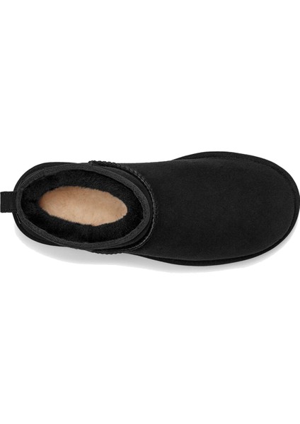 Siyah Kadın Bot 1116109 Ugg W Classic Ultra Mini Black (Siyah)