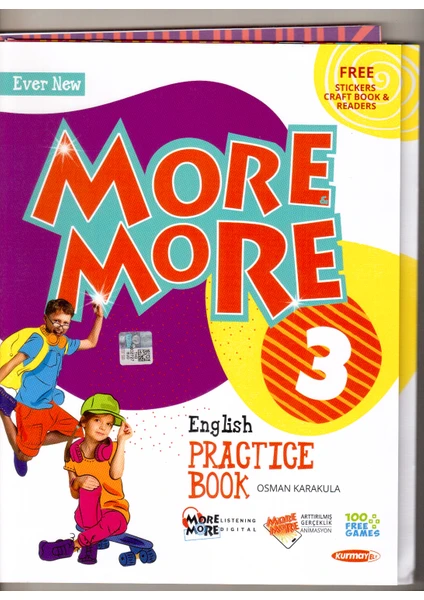 Kurmay Yayınları New English 3 Practice Book Workbook + 5 Hikaye Kitabı + Craft Book