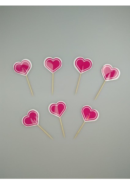 Kalpli Pembe Kürdan 10'lu