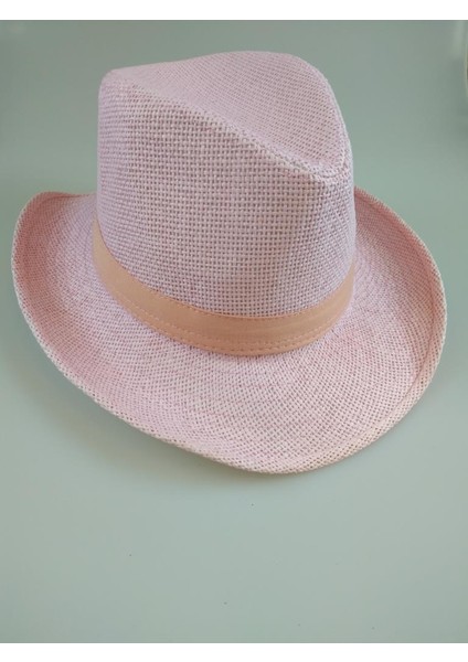 Hasır Şapka Pembe