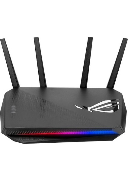 ASUS ROG STRIX-AX3000 WIFI6 Dual Band Gaming Extendable Router-Aura RGB-Mobile Gaming Mod-Gaming  Port-4G 5G Mobile Tethering-AiProtection