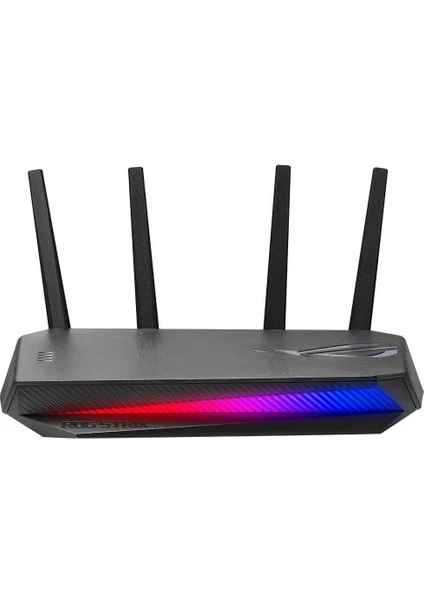 ASUS ROG STRIX GS-AX5400 WIFI6 Dual Band Gaming Extendable Router-Aura RGB-Mobile Gaming Mod-Gaming Port-4G 5G Mobile Tethering-AiProtection