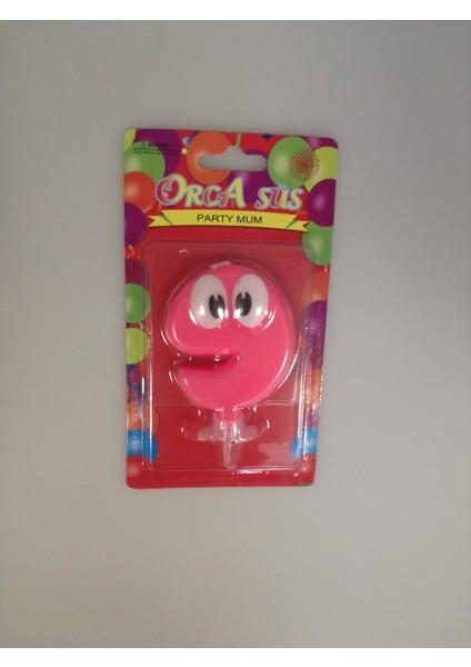 Pasta Mumu Rakam 9 Pembe Göz