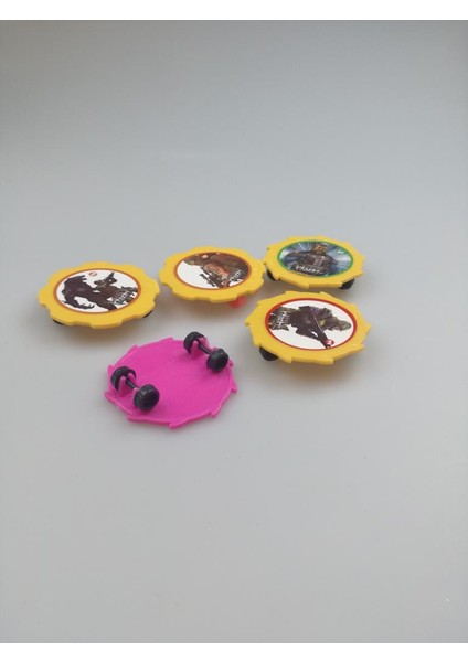 Parmak Kaykay Yuvarlak 5'li