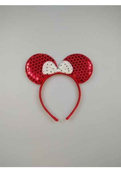 Taç Minnie Kırmızı