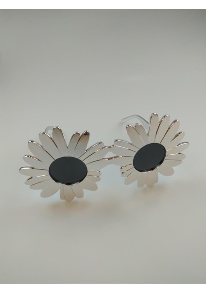 Gözlük Papatya Gümüş