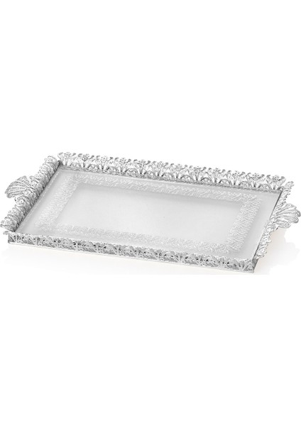 Decorium Ars 3190 Ab Tlkr Zarafet Camlı O.Tepsi Gümüş