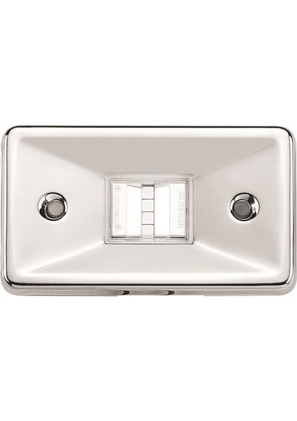 Kıç Feneri Krom Dikdörtgen 12 V LED