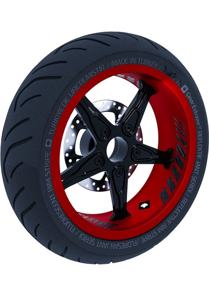 Gp Racing Iç Jant Şeridi Sticker Reflektif & Floresan Renkler Çınar Extreme
