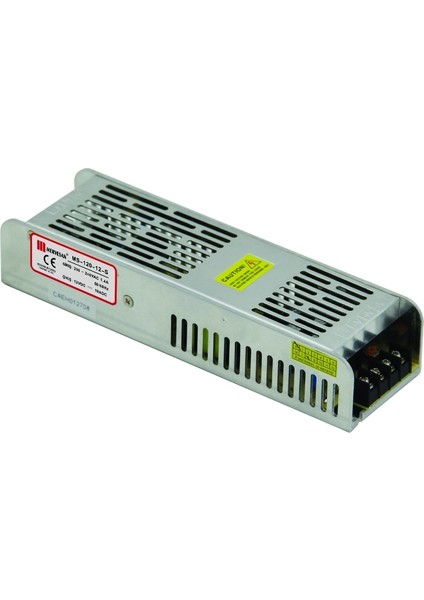 Diğer Mervesan MT-120-12-S 120W 12V 10A Metal Kasa Slim