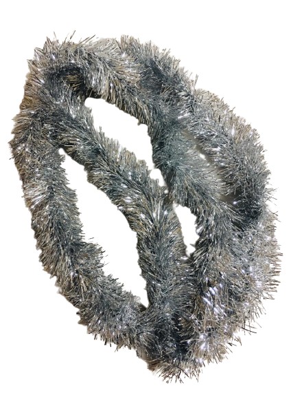 Yılbaşı Sim Gümüş 1,65M x 7cm