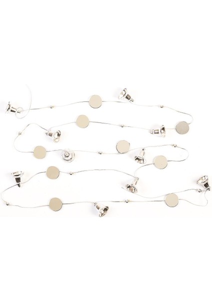 Yılbaşı Garland Aynalı Gümüş 2,50 M