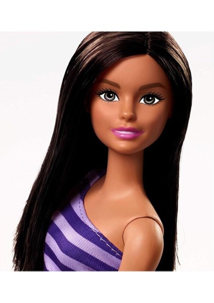 Pırıltılı Model Bebek T7580-FXL69 Mor Çizgili . fiyatları