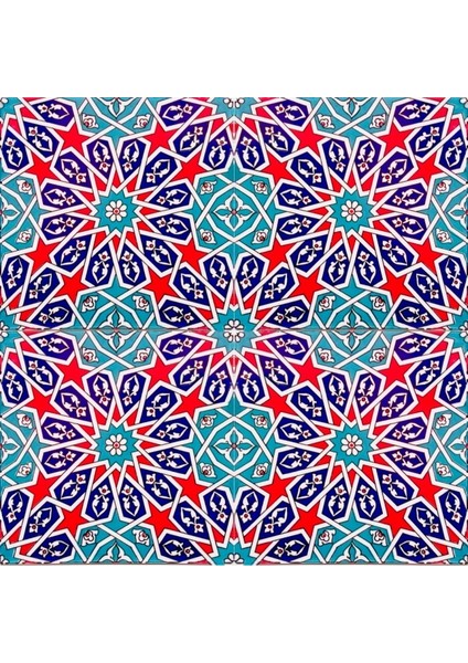 Yapı Tasarım AC28 20X20 cm 4 Adet Çini Karo